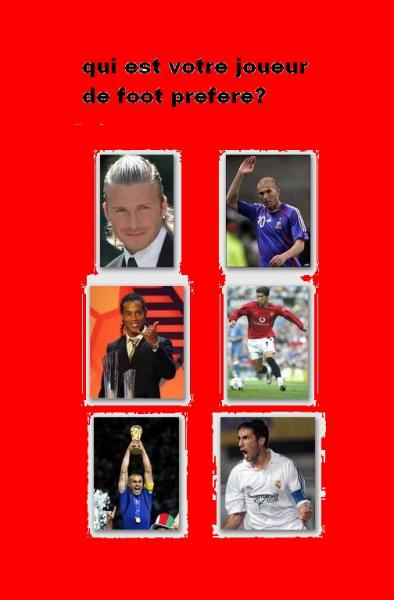 joueur de football?
